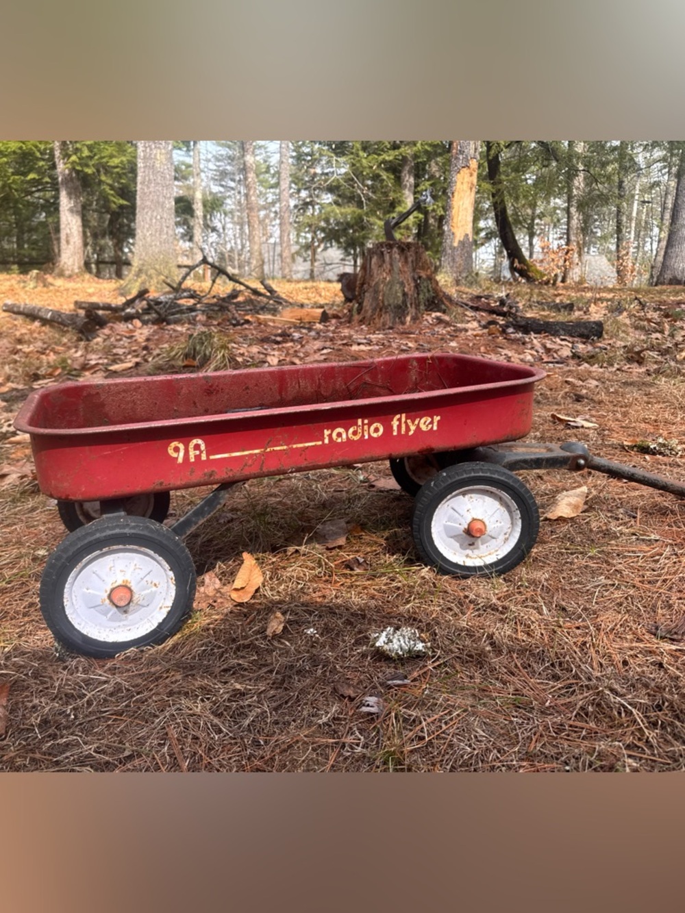 Rare find 9A Radio flyer wagon